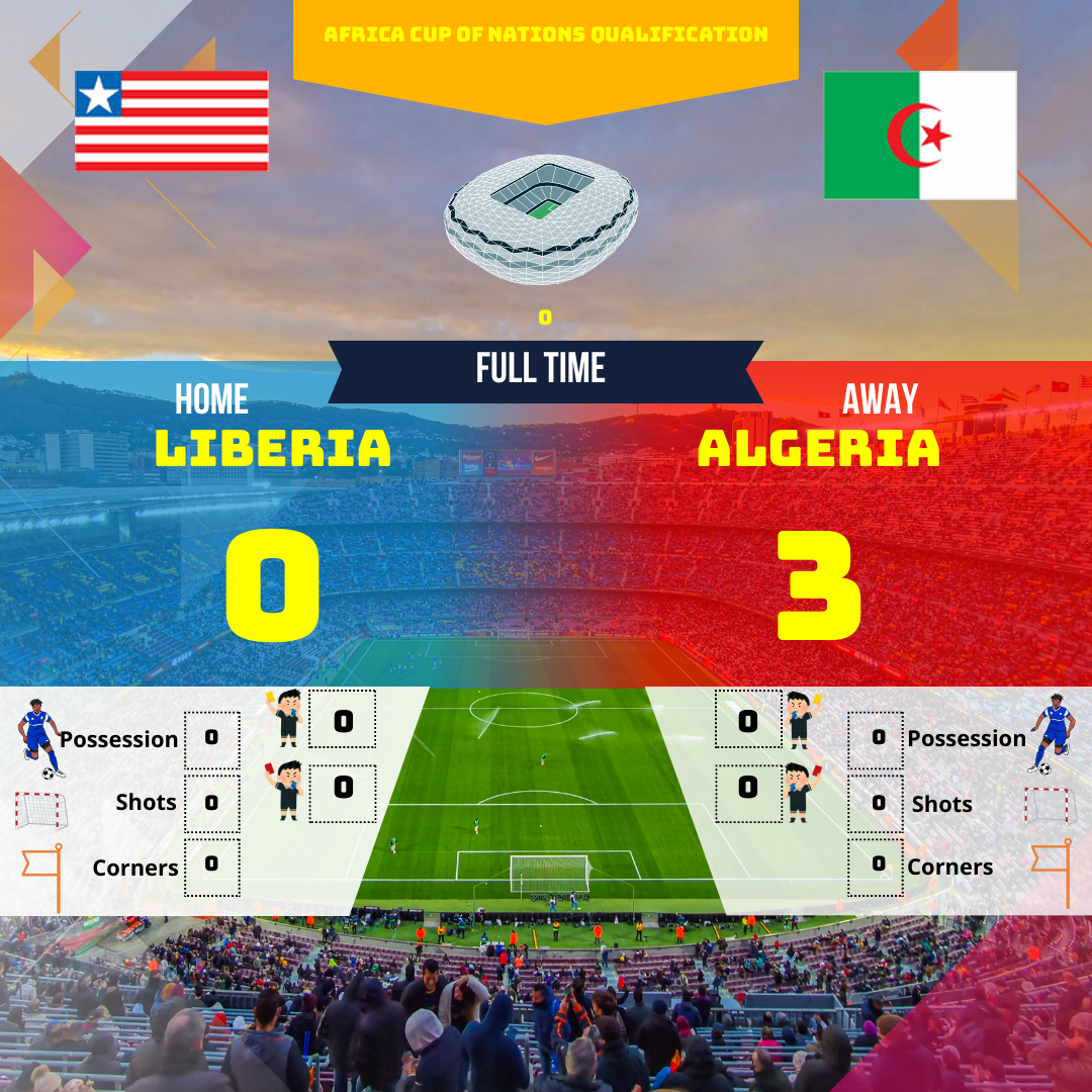 L'Algérie a dominé le Liberia lors d'un match de qualification pour la Coupe d'Afrique des Nations avec un score final de 3-0. Découvrez l'analyse complète du match et les moments clés qui ont mené à cette victoire éclatante.